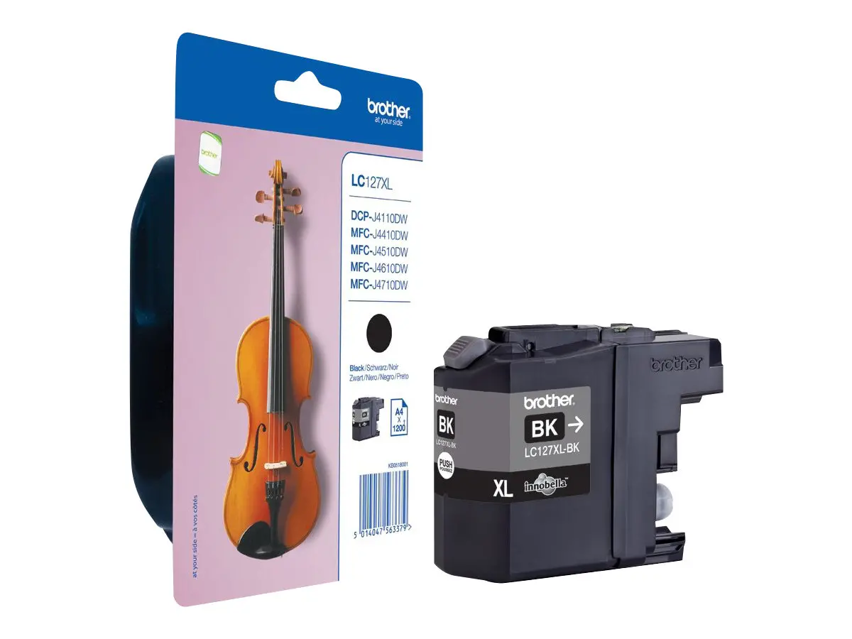 Консуматив, Brother LC-127 XL Black Ink Cartridge for MFC-J4510DW - image 2