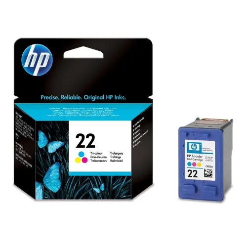Консуматив, HP 22 Tri-color Inkjet Print Cartridge
