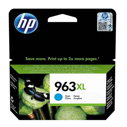 Αναλώσιμο, HP 963XL High Yield Cyan Original Ink Cartridge - 1