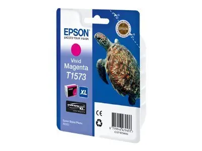 Консуматив, Epson T1573 Vivid Magenta for Epson Stylus Photo R3000 - image 2