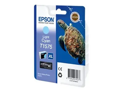 Консуматив, Epson T1575 Light Cyan for Epson Stylus Photo R3000 - image 1