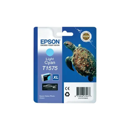 Консуматив, Epson T1575 Light Cyan for Epson Stylus Photo R3000