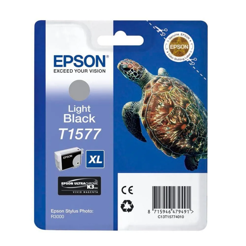 Консуматив, Epson T1577 Light Black for Epson Stylus Photo R3000