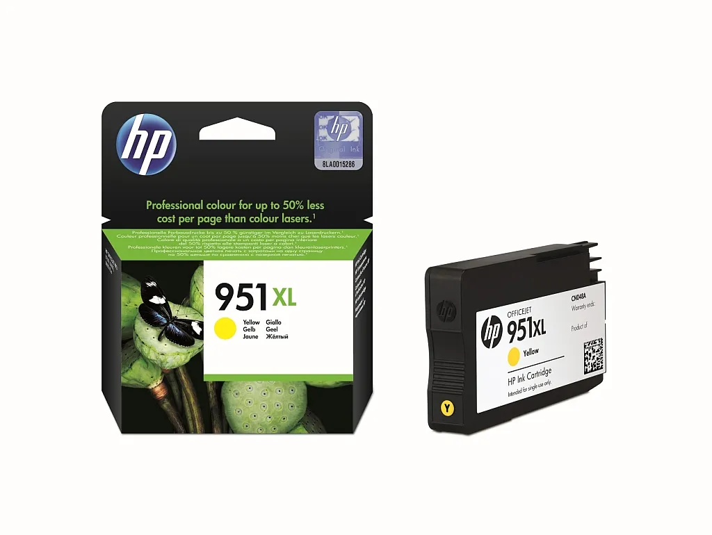 Консуматив, HP 951XL Yellow Officejet Ink Cartridge