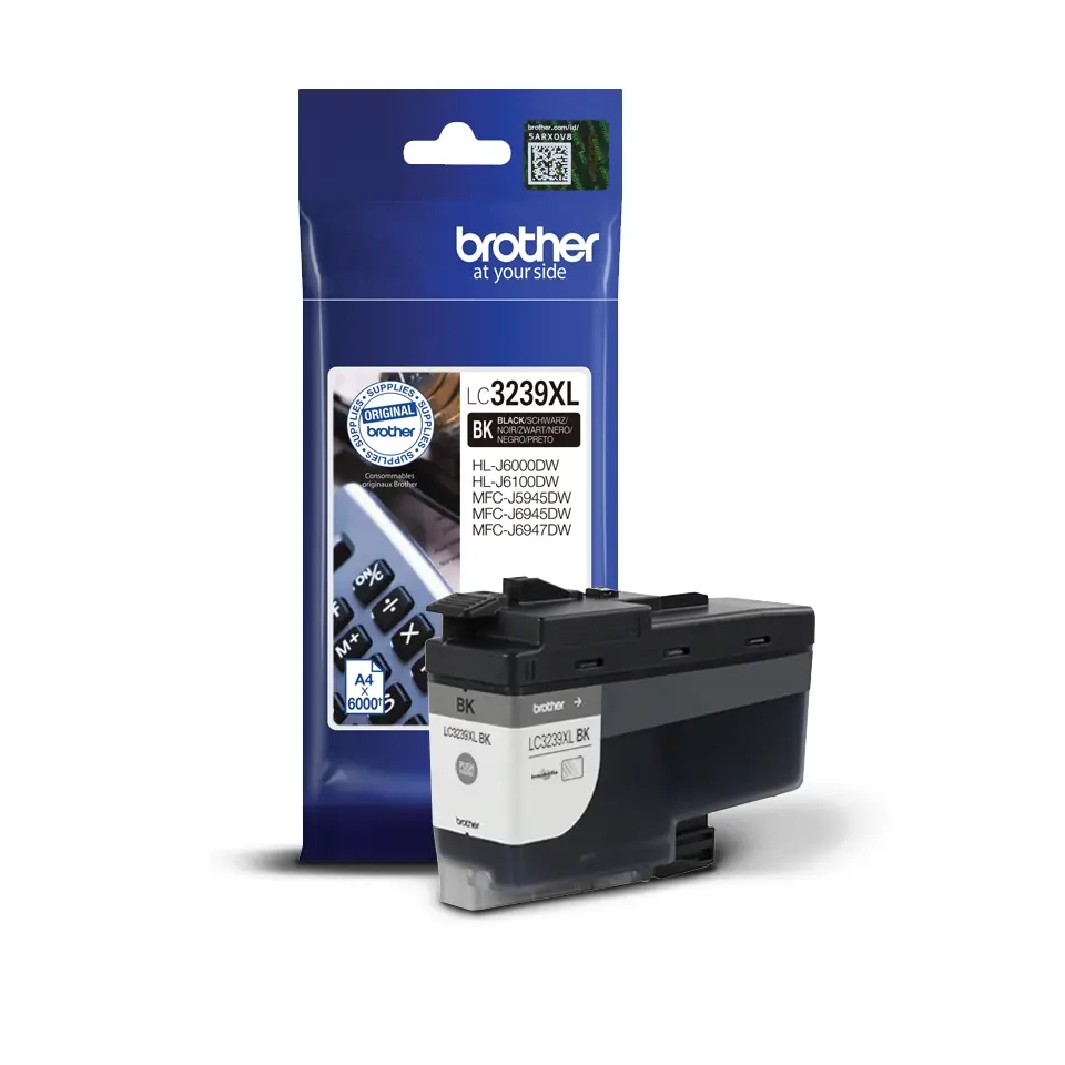 Αναλώσιμο, Brother LC-3239XL Black μελάνι σε κασέτα υψηλής απόδοσης