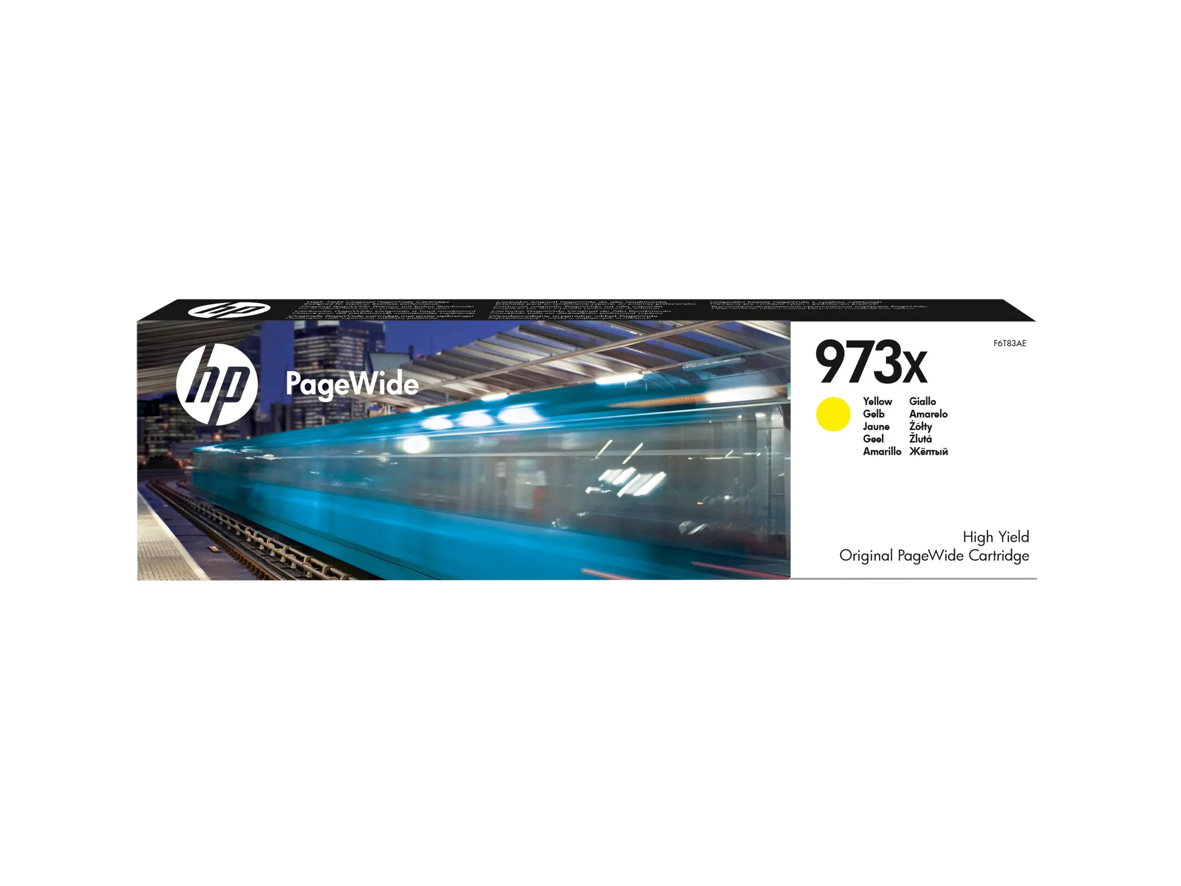 Αναλώσιμο, HP 973X Original κασέτα PageWide κίτρινη υψηλής απόδοσης