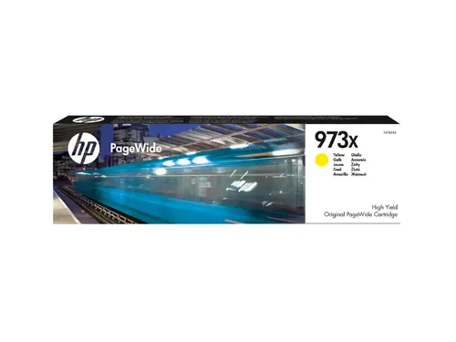 Consumabil, HP 973X cartuș PageWide original galben de mare capacitate - 1