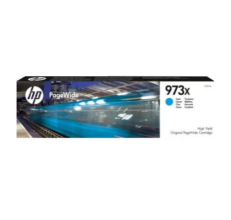 Консуматив, HP 973X High Yield Cyan Original PageWide Cartridge