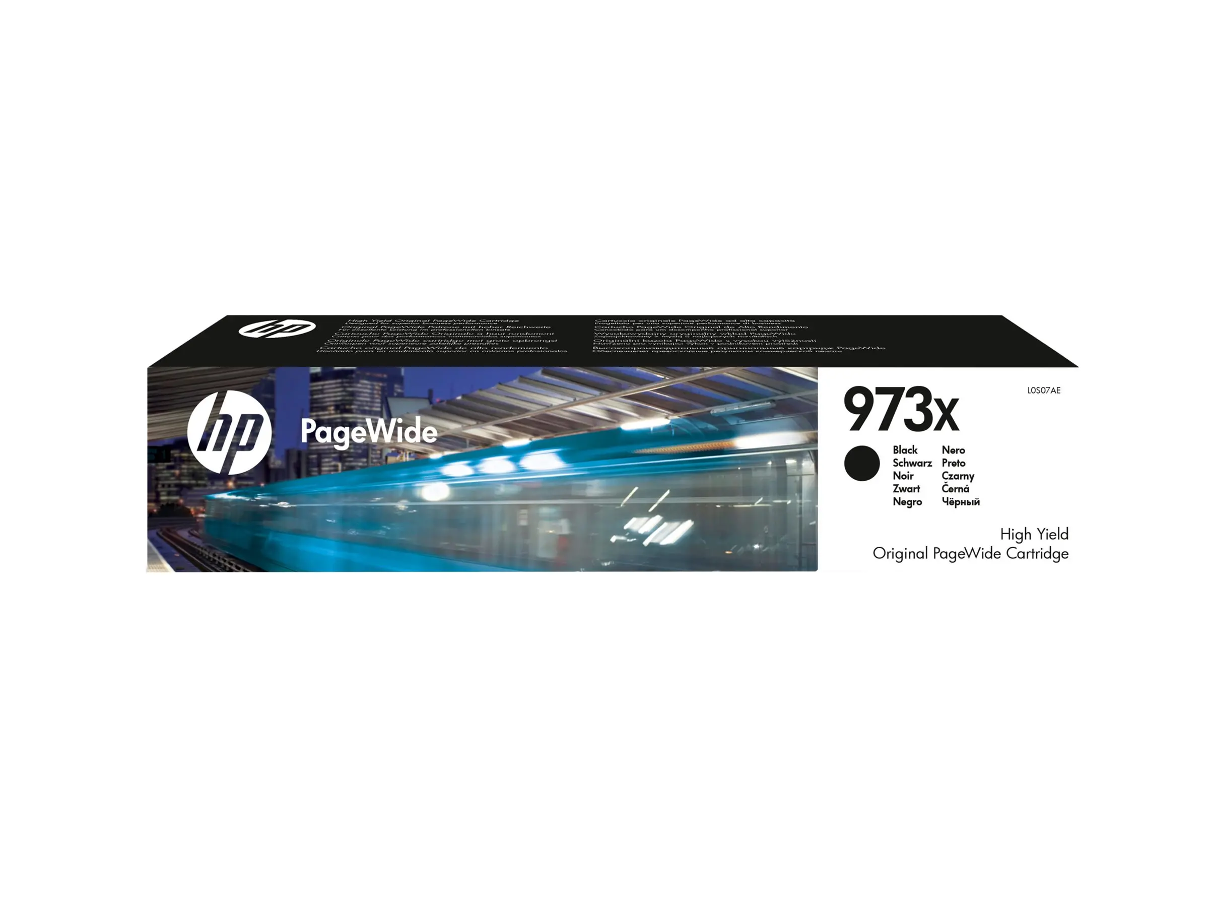 Consumabil, HP 973X Capacitate mare Cartuș PageWide original negru