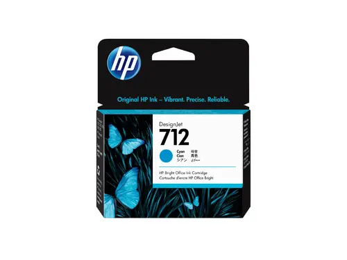 Αναλώσιμο, HP 712 Δοχείο Μελανιού 29-ml Κυανό Αναλώσιμο, HP 712 Δοχείο Μελανιού 29-ml Κυανό