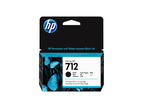 Consumabil, HP 712 38-ml Cartuș de cerneală neagră - 1