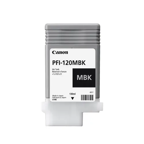 Αναλώσιμο, Canon Δοχείο μελανιού χρωστικής PFI-120, Ματ μαύρο - 1
