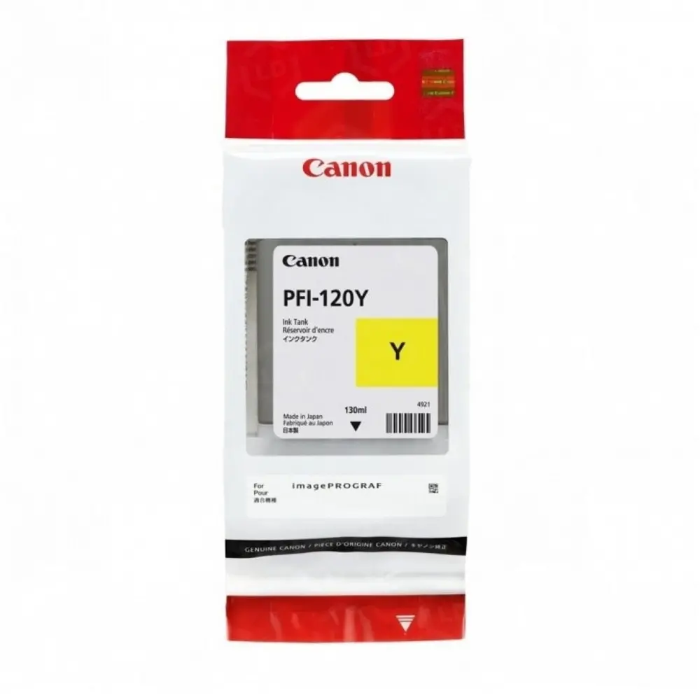 Αναλώσιμο, Canon Δοχείο μελανιού χρωστικής PFI-120, Κίτρινο