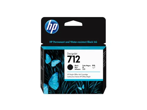 Consumabil, HP 712 Cartuș de cerneală 80ml negru Consumabil, HP 712 Cartuș de cerneală 80ml negru