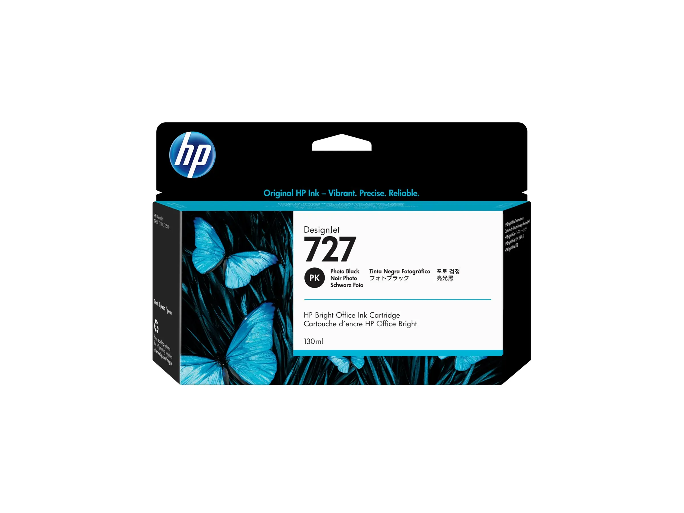 Consumabil, HP 727 Cartuș de cerneală 130-ml, negru foto