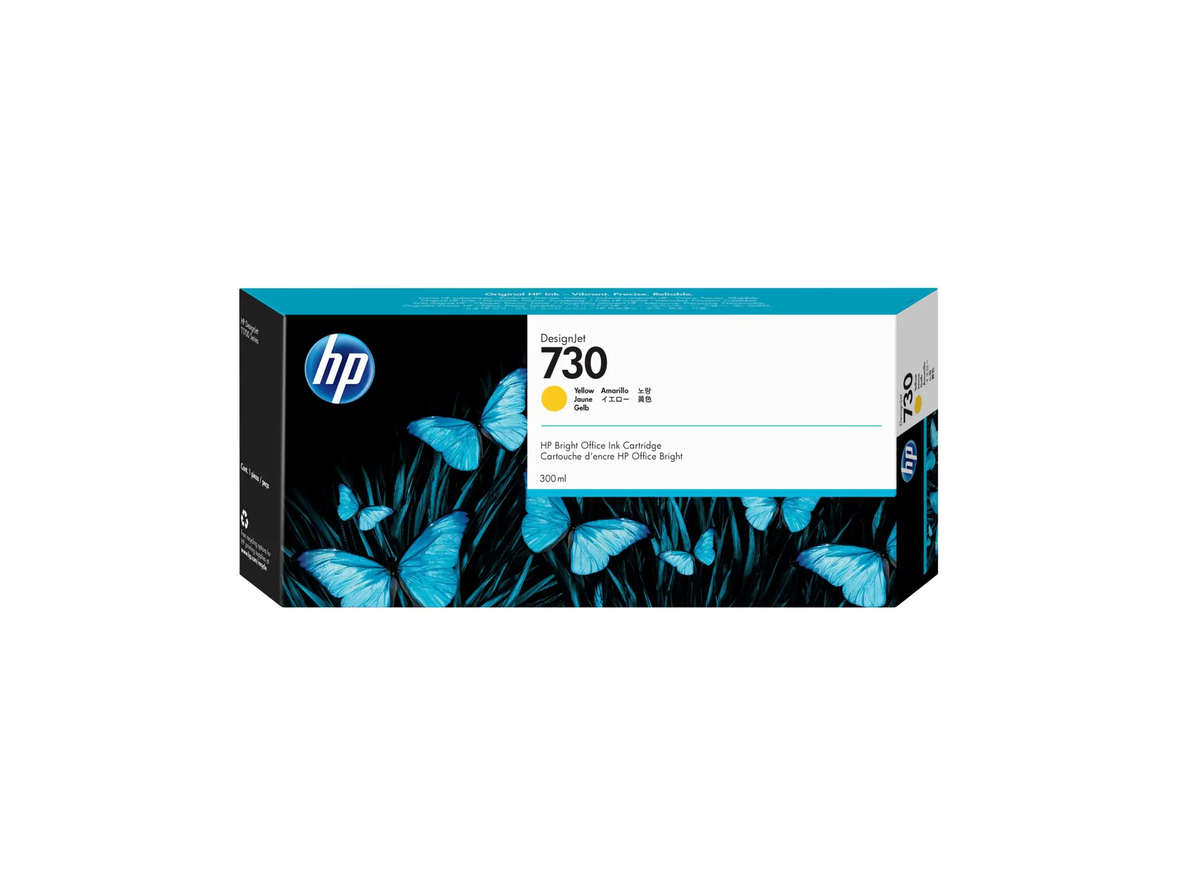 Консуматив, HP 730 300-ml Yellow Ink Cartridge - image 1