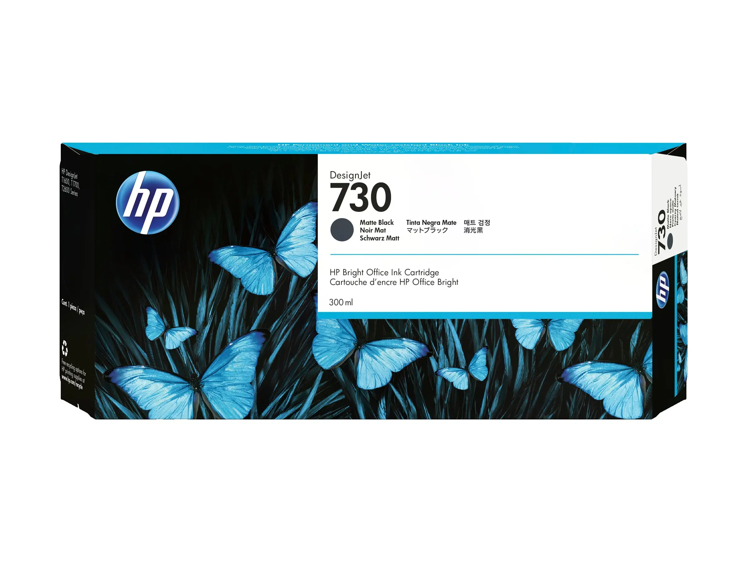 Консуматив, HP 730 300-ml Matte Black Ink Cartridge - image 2