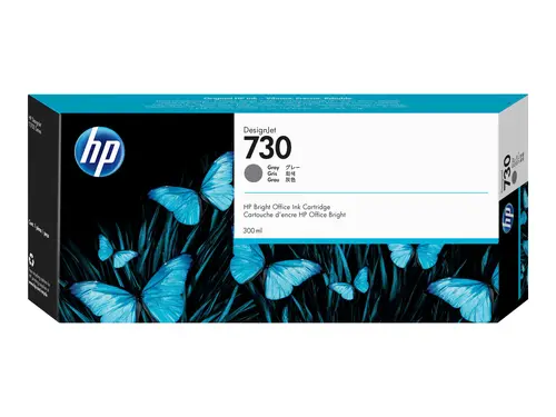 Консуматив, HP 730 300-ml Gray Ink Cartridge
