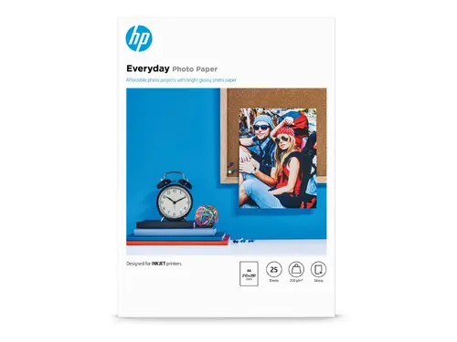 Χαρτί, HP Everyday Glossy Photo Paper-25 φύλλα/A4/210 x 297 mm