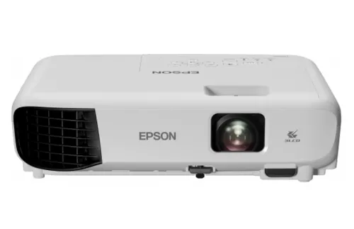 Мултимедиен проектор, Epson EB-E10, XGA (1024 x 768, 4:3), 3 600 ANSI lumens, 15 000:1, VGA, HDMI, USB, 24 months, Lamp: 12 months or 1 000 h, White