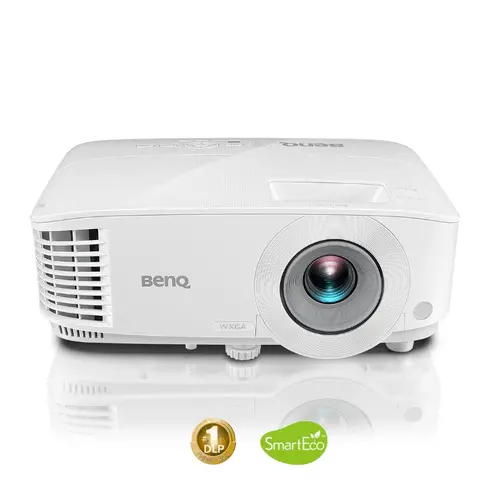 Мултимедиен проектор, BenQ MW550, DLP, WXGA (1280x800), Business Projector, 20 000:1, 3600 ANSI Lumens, Zoom 1.1x, Vertical Keystone, Lampsave 15000 hours, VGA, HDMI x2, RCA, Audio in, Audio out, S-Video, VGA out, Speaker 2W, 3D Ready, 2.3 kg