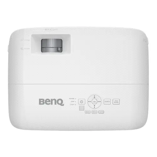 Мултимедиен проектор, BenQ MW560, DLP, WXGA (1280x800), 20,000:1, 4000 ANSI Lumens, 1.1X, Auto Vertical Keystone, Anti-Dust Sensor, HDMI x2, VGA, VGA out, S-video, RCA, USB-A 5V/1.5A, 10W speaker, 3D, up to 15,000 hrs lamp life, Glass Lenses, QCast ready, 2.3kg, White - image 4