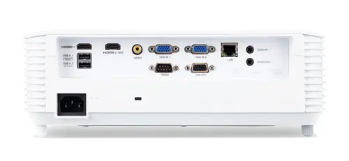 Мултимедиен проектор, Acer Projector S1386WHn, DLP, Short Throw, WXGA (1280x800), 3600 ANSI Lumens, 20000:1, 3D, HDMI, VGA, LAN, RCA, Audio in, Audio out, VGA out, DC Out (5V/1A, USB-A), Speaker 16W, Bluelight Shield, 3.1kg, White - image 3