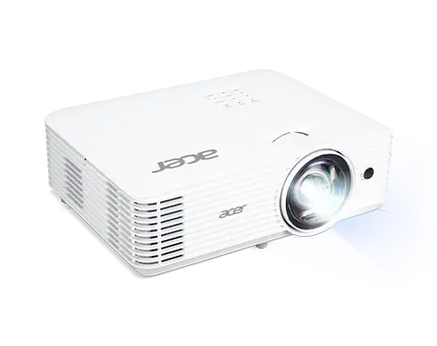 Βιντεοπροβολέας, Acer Projector H6518STi, DLP, Short Throw, FHD (1920x1080), 3500 ANSI Lumens, 10 000:1, 1x, 3D ready, HDMI 2x1.4, VGA in, DC Out - 1