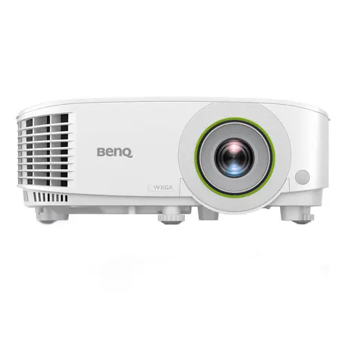 Мултимедиен проектор, BenQ EW600, Wireless Android-based Smart Projector, DLP, WXGA (1280x800), 16:10, 3600 Lumens, 20000:1, Zoom 1.1x, Speaker 2W, USB Reader for PC-Less Presentations, Built-in Firefox, BT 4.0, Dual Band WiFi, 3D, Lamp 200W, up to 15000 hrs, 2.5 Kg, White