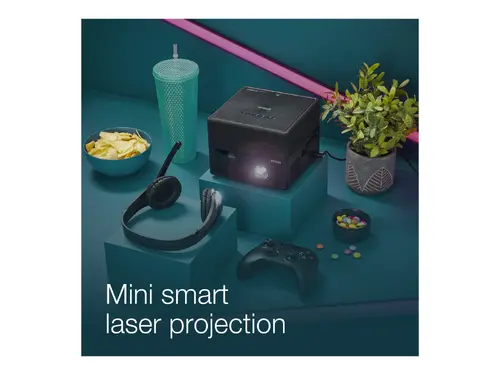Мултимедиен проектор, Epson EF-12, Portable Laser Android TV Edition, Full HD (1920 x 1080), 16:9, 1000 ANSI lumens, 2500000:1, 2xHDMI, Bluetooth, Android TV, Chromecast, 2x5 W Yamaha sound, 30-150", 2.1 kg, Black - image 15