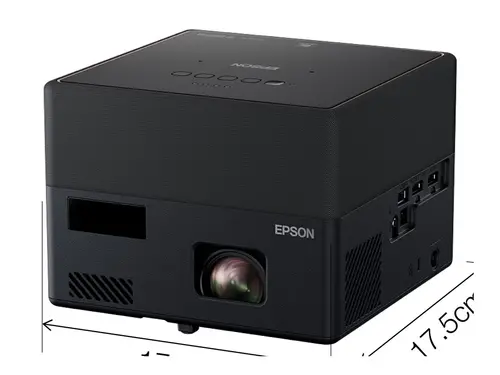 Мултимедиен проектор, Epson EF-12, Portable Laser Android TV Edition, Full HD (1920 x 1080), 16:9, 1000 ANSI lumens, 2500000:1, 2xHDMI, Bluetooth, Android TV, Chromecast, 2x5 W Yamaha sound, 30-150", 2.1 kg, Black - image 6