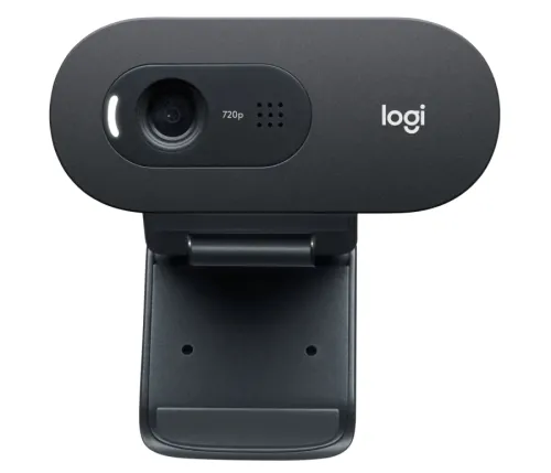 Уебкамера, Logitech C505 HD Webcam - BLACK - EMEA