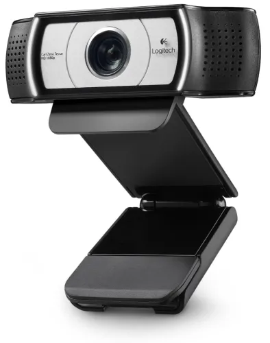 Уебкамера, Logitech C930e Webcam, Full HD, Autofocus, Built-in mic, 90° FoV, Black