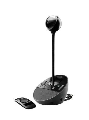 Cameră web, Logitech BCC950 AIO ConferenceCam, Full HD, până la 4 locuri, telecomandă, negru - 2