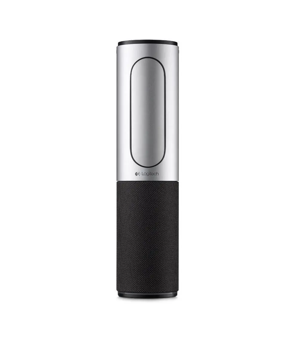 Cameră web, Logitech ConferenceCam Connect, Full HD, până la 6 locuri, AIO portabil, Bluetooth, telecomandă, negru & argintiu - image 3