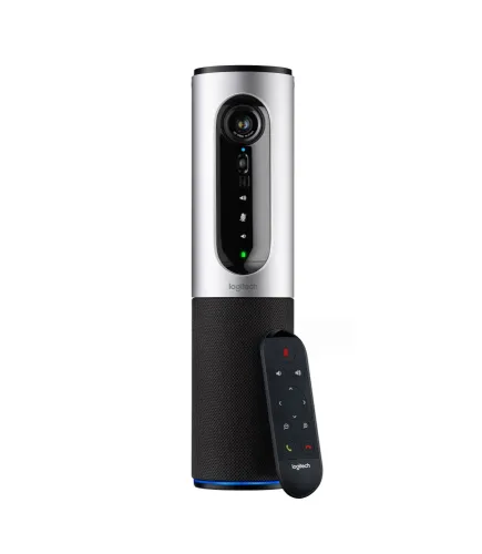 Уебкамера, Logitech ConferenceCam Connect, Full HD, Up To 6 Seats, Portable AIO, Bluetooth, Remote Control, Black & Silver