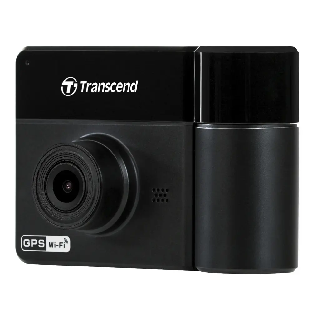 Cameră video auto, Transcend 64GB, Dashcam, DrivePro 550, Dual 1080P - image 1