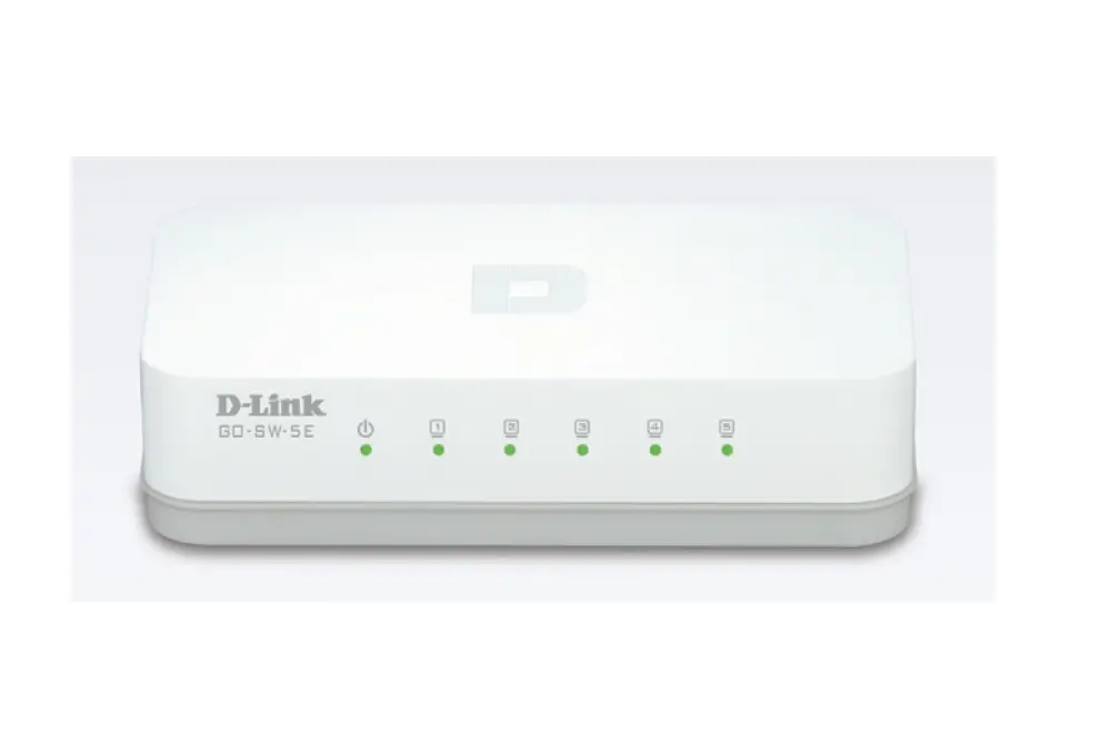 Switch, D-Link 5-Port 10/100M Desktop Switch