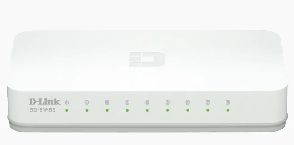 Switch, D-Link 8 porturi 10/100M Desktop Switch