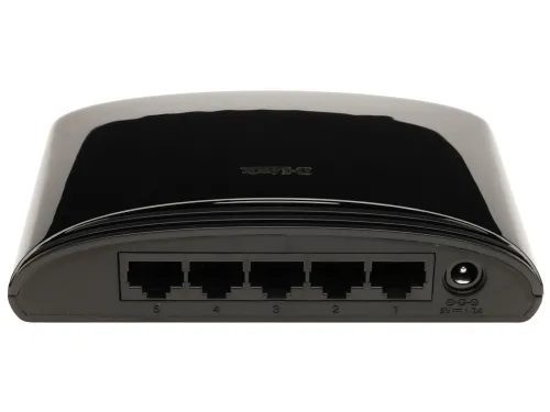 Комутатор, D-Link 5-Port 10/100Mbps Fast Ethernet Unmanaged Switch - image 1