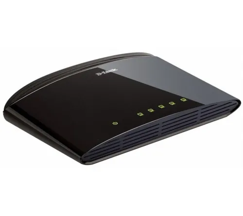 Комутатор, D-Link 5-Port 10/100Mbps Fast Ethernet Unmanaged Switch