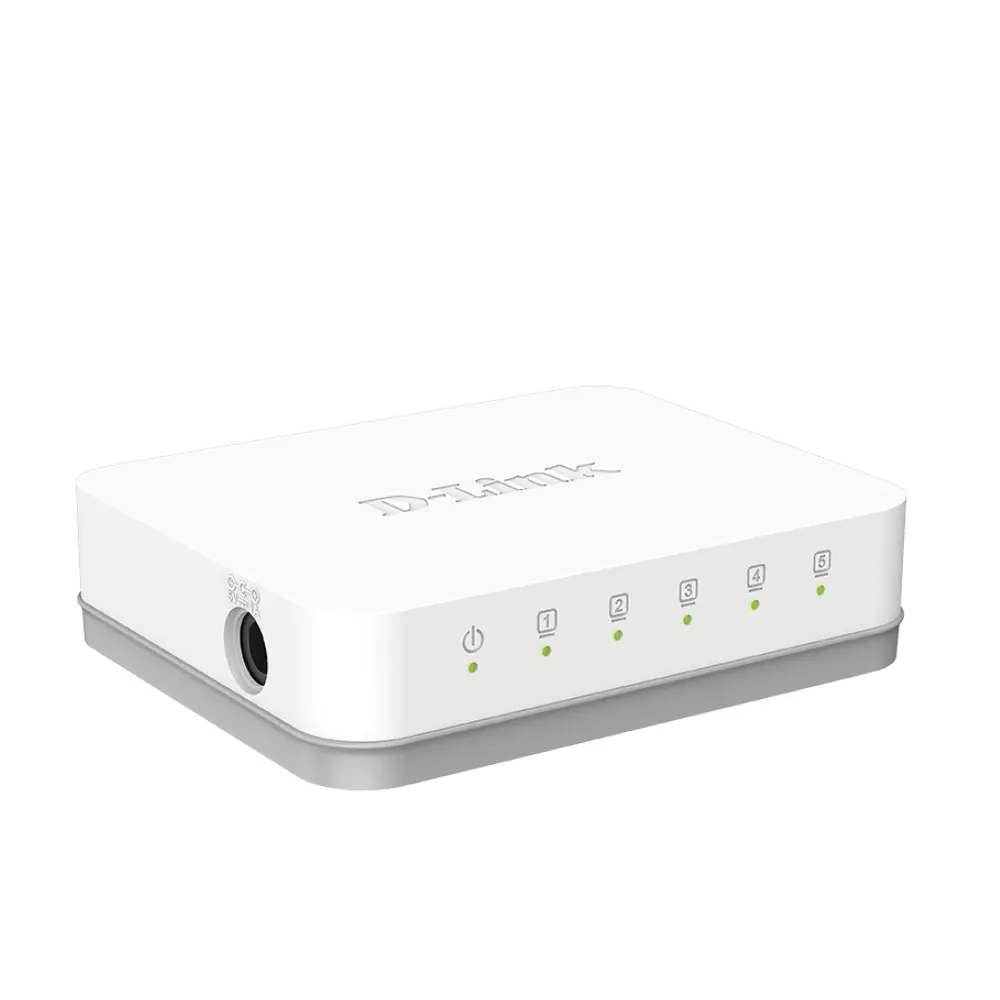 Switch, D-Link 5-Port Gigabit Easy Desktop Switch - image 1