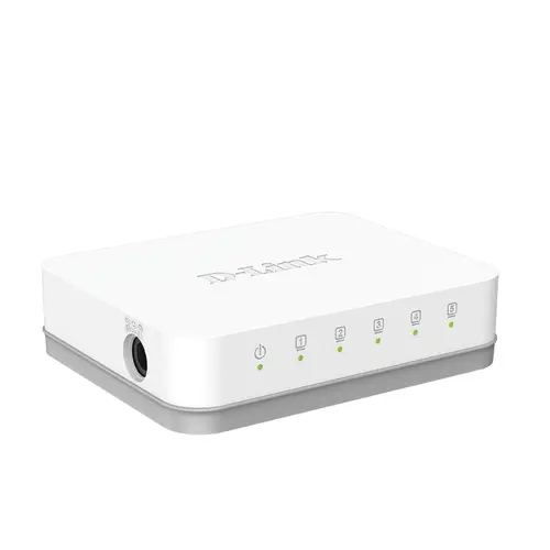 Комутатор, D-Link 5-Port Gigabit Easy Desktop Switch - image 1
