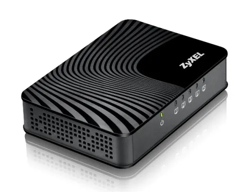 Комутатор, ZyXEL GS-105Sv2 5-port 10/100/1000Mbps Gigabit Ethernet switch, 3 QoS ports (1port "High", 2ports "Middle"), 802.3az (Green), desktop, plastic housing - image 1