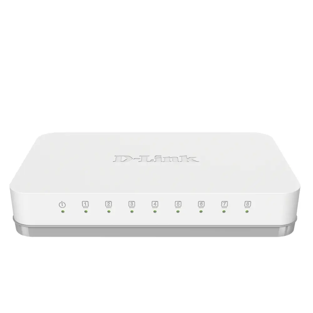 Switch, D-Link switch desktop Gigabit Easy cu 8 porturi