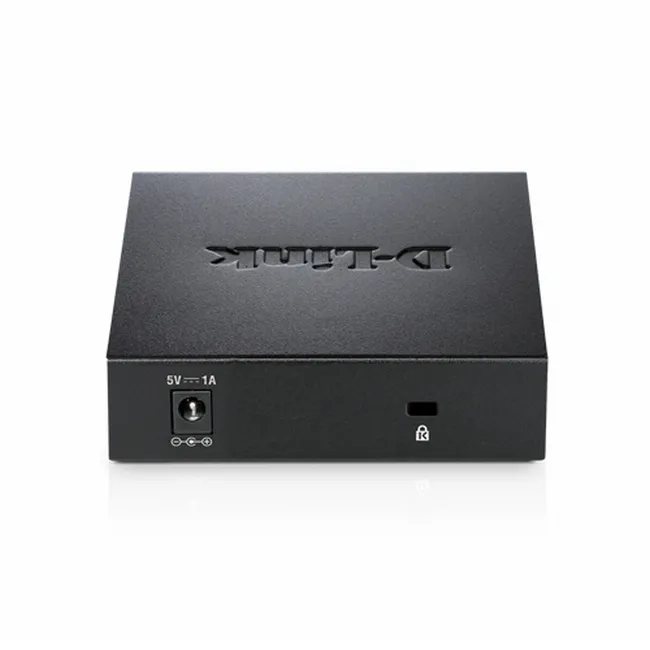 Комутатор, D-Link 5-port 10/100/1000 Gigabit Metal Housing Desktop Switch - image 2