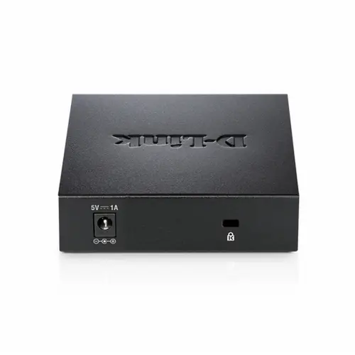 Комутатор, D-Link 5-port 10/100/1000 Gigabit Metal Housing Desktop Switch - image 2