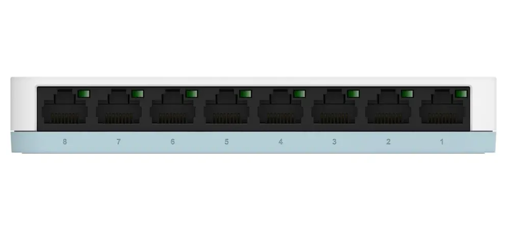 Switch, D-Link 8 porturi 10/100/1000 Gigabit de birou - image 2