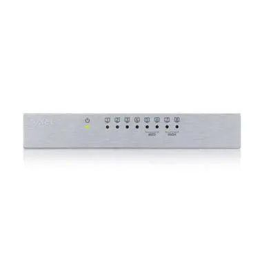 Комутатор, ZyXEL GS-108B v3, 8-port 10/100/1000Mbps Gigabit Ethernet switch, desktop, metal housing - image 1