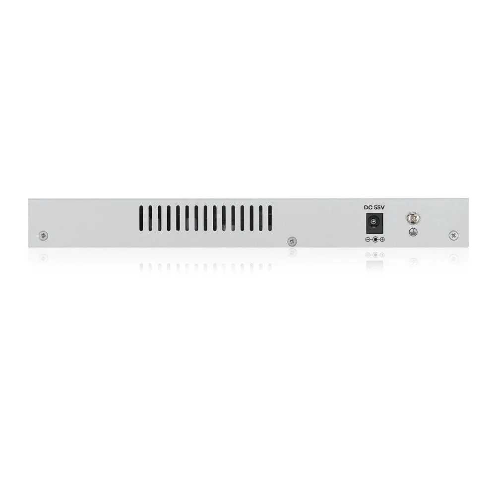 Switch, ZyXEL GS1200-8HPv2, 8 θυρών Gigabit PoE+ web διαχειριζόμενο Switch, 4x PoE, 60 Watt - image 2
